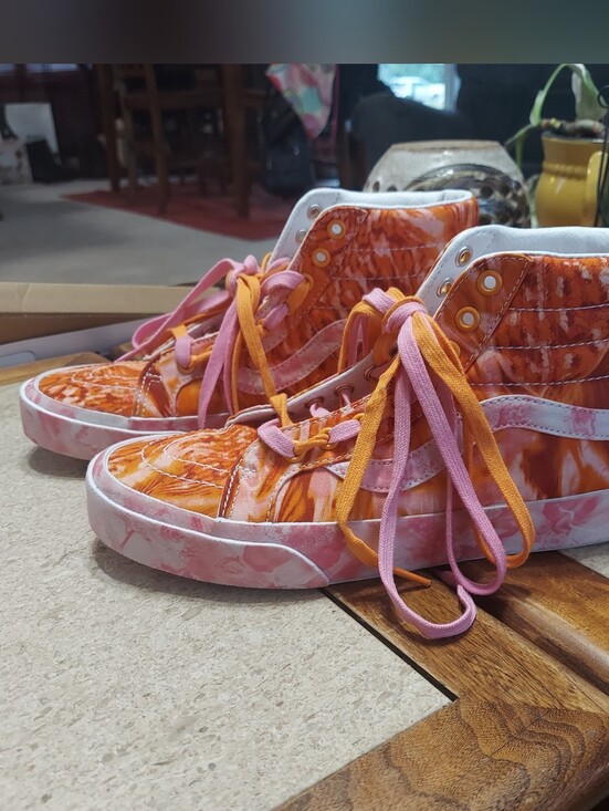 Vans Shoes - Vans Collina Strada SK8-Hi Orange and Pink Tie-Dye High-Tops  Unisex M7 Or W8.5